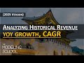 [Modeling 101] 3.5. Analyzing Historical Revenue - yoy growth, CAGR