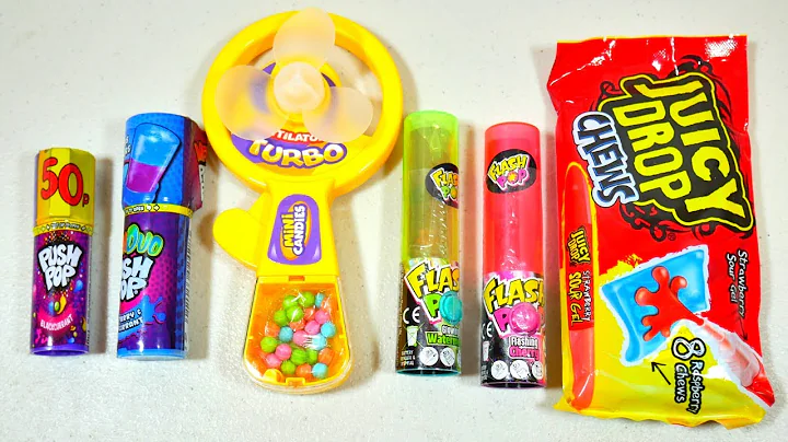 Push pop, flash pop Sour toy Candy Episode