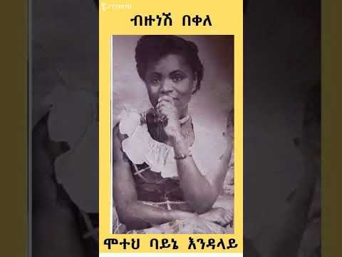 ሞተህ ባይኔ እንዳላይ ብዙነሽ በቀለ Moteh Bayne Endalay Bizunesh Bekele