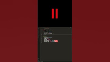 Netflix Logo Using HTML & CSS @NikhilsCode #shorts