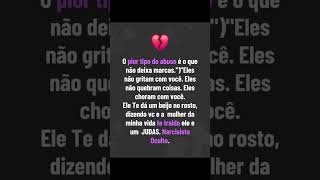 Narcisista oculto usa a sua empatia contra você.#saudemental #autoajuda #reflexão #psicanalise