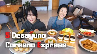 5 Desayuno Coreano Express😋