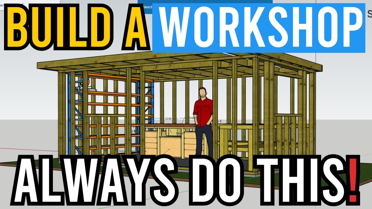 STOP! Don't Start Until You've Done THIS! Build A Workshop Ep 3 - YouTube