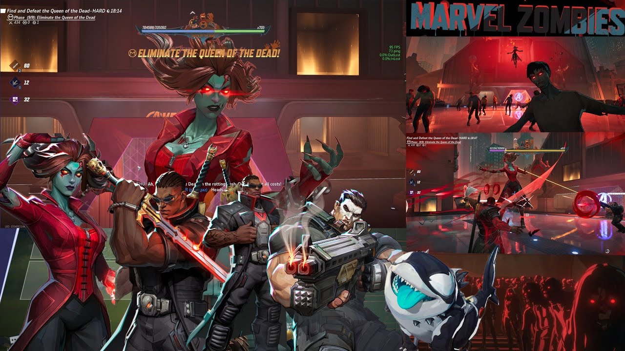 Nightmare Marvel Rivals Me & my Friends completed Nightmare II in Marvel Rivals Zombie Mode ...