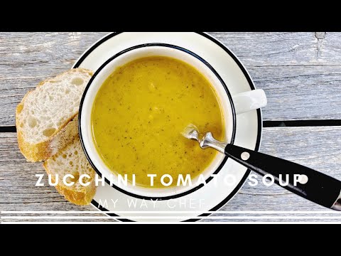 Video: Tomato Soup With Zucchini