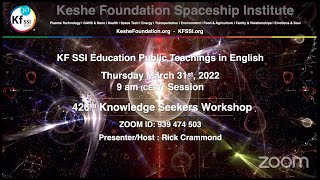 TRA P2   426th Knowledge Seekers Workshop; March 31, 2022
