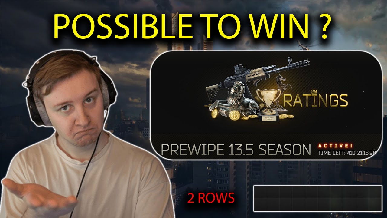 How to get more Stash space by winning Rating Season Escape From Tarkov YouTube