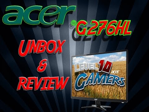 ACER G276HL GAMING MONITOR UNBOX AND REVIEW! | TechTime #Ep. 15