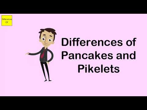 Video: Differenza Tra Pancakes, Pikelets E Crumpets