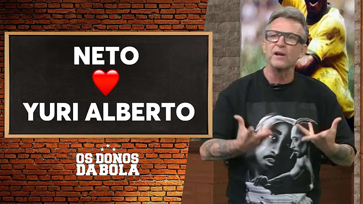 Neto se surpreende após encontro com Yuri Alberto: ‘Um ser humano legal’