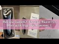 Review SweetLF Electric Razor for Men with Pop-Up Trimmer, IPX7 Waterproof Electric Shaver, Recharge