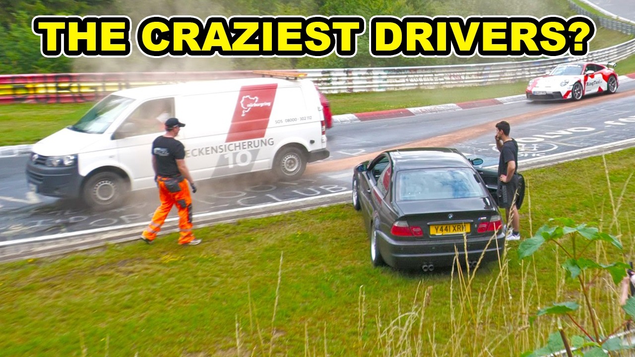 BRITISH Drivers vs the NÜRBURGRING... Who Thought This Was a Good Idea? 😂😂 FAILS & Crazy Drivers