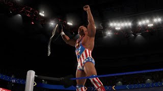 WWE 2K24 Kurt Angle Vs. Jake The Snake