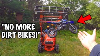 Angry Landowner Crushes and Steals My Dirt Bike