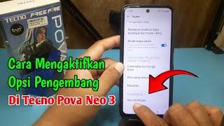 Cara Mengaktifkan Opsi Pengembang di HP Tecno Pova Neo 3 Cara Mengaktifkan Opsi Pengembang di HP Tecno Pova Neo 3