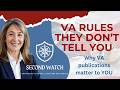 VA Rules they don't tell you: Why VA publications matter #veteranvoices #VAPolicies #vha