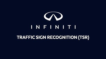 2026 INFINITI QX60 - Traffic Sign Recognition (TSR)