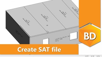 Save CLT model as SAT-file [Vertex BD for Cross-Laminated Timber]