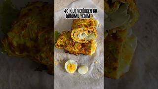 Zayıflarken yediğim unsuz tok tutan dürüm #zayıflama #pratiktarifler #diyettarifler #dürüm #fittarif