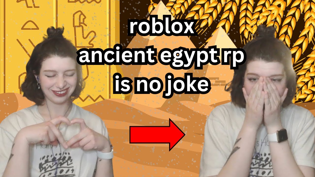 roblox ancient egypt roleplay is no joke - YouTube