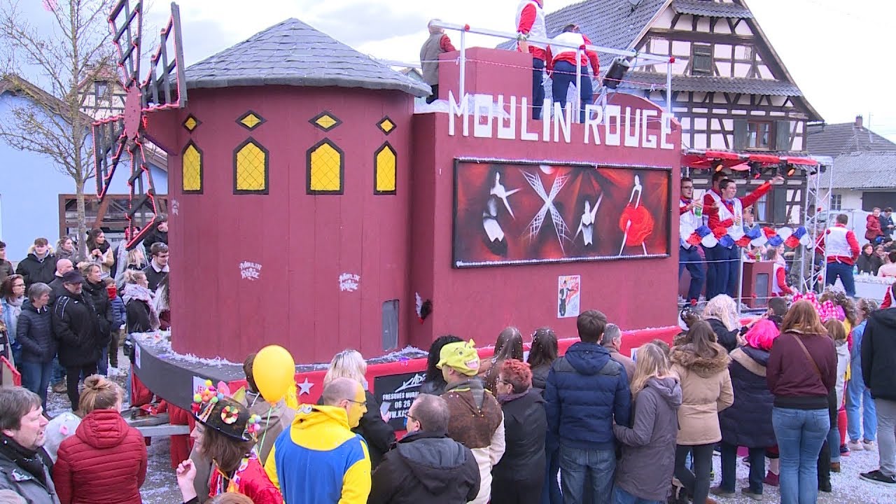 Le défilé de carnaval de Hilsenheim