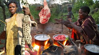 Why Do Hadzabe Hunters Go With Pots In The Wild? | See What Happens | African Village Life.Pt 2.