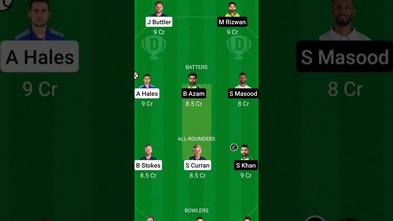 Pak vs ENG Dream11 Prediction Today Match, Pak vs ENG Dream11 Team, Pak vs ENG Dream11 Team Today