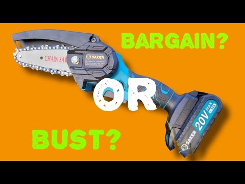 Saker Mini-Chainsaw Review 2022 | Is It Worth The Money?