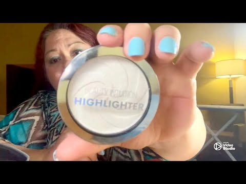 ASMR WHAT'S IN MY MAKEUP BOX ( WITH BACKGROUND SOUND EDIT ) #asmr#whatsinmybag #makeup#asmrmakeup