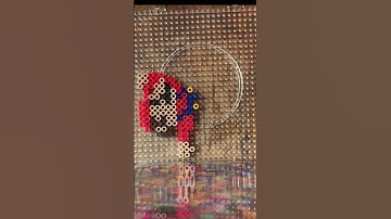 DIY Video Game Fuse Bead Ideas - Super Mario Sprite! 🎮🕹️👾 #mario #supermario #nintendo #mariobros