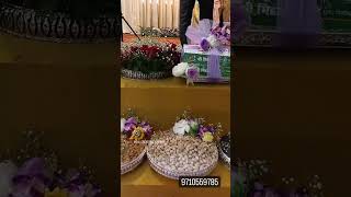 #germansilver#seervarisaithattu#weddingtraydecoration#engagementtray#