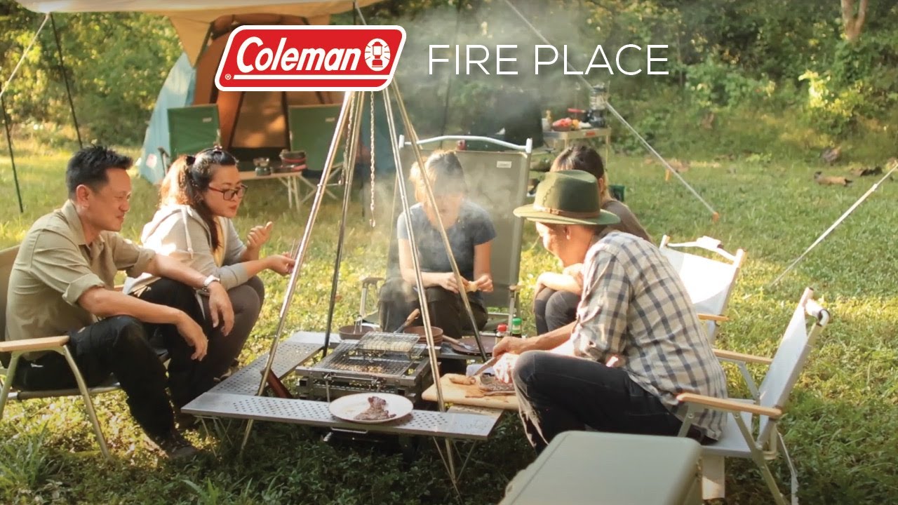 Coleman JP Fireplace Table 10397 — Thailandoutdoorshop