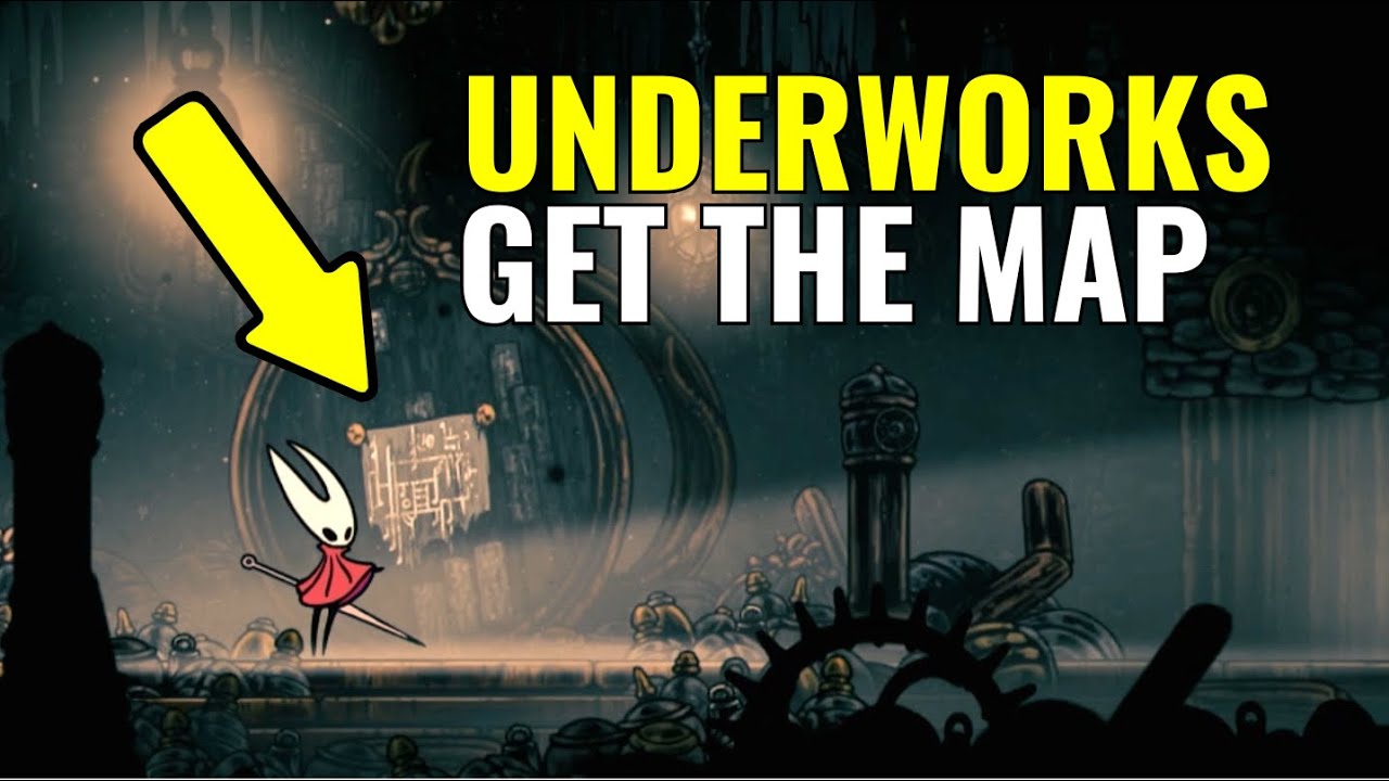 Underworks Map Location Guide | Hollow Knight Silksong - YouTube