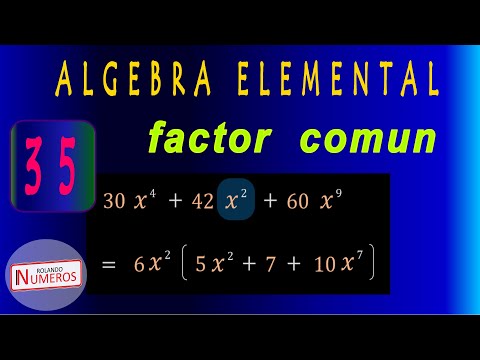 35. Factor Común