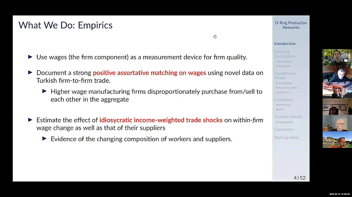 Daniel Xu: O-ring Production Networks