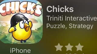 ALL-IN-1 GAMEBOX Chicks first level on iPhone