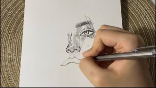 تعلم رسم فتاة بالخطوات | How to draw a girl