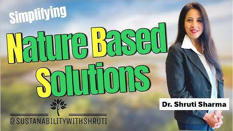 Nature Based Solutions I Carbon sequestration I Climate Mitigation I Agroforestry I NBS I IUCN