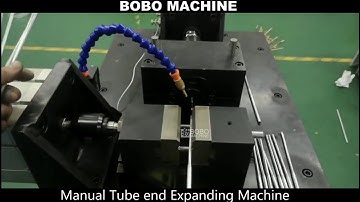 Manual operated tube end expanding and flaring machine DK-20M