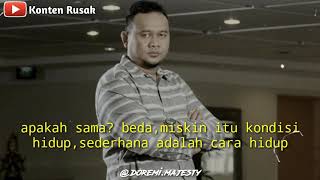 Cak Lontong Story Wa (MISKIN & SEDERHANA)