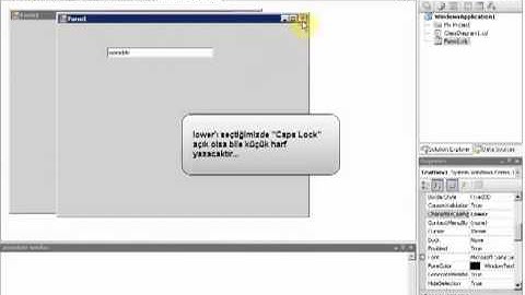 Textbox da Küçük_Büyük Harf Ve Sadece Rakam Girilmesi