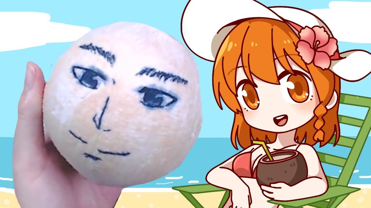 【꽃핀】 편의점 코코넛을 먹어보았어요~!