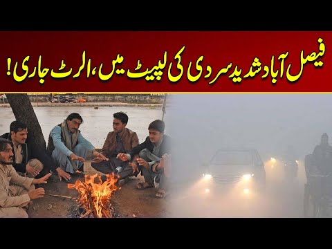 Freezing Cold Alert! Cold and Dry Weather In Faisalabad | Weather Update | Breaking News | City 41