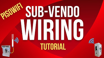 PisoWiFi Wireless Sub-Vendo Wiring Tutorial
