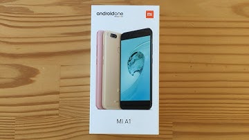 Xiaomi Mi A1 Android One unboxing (live)
