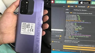 Tecno spark 8c / kg5k format & frp bypass by unlock tool