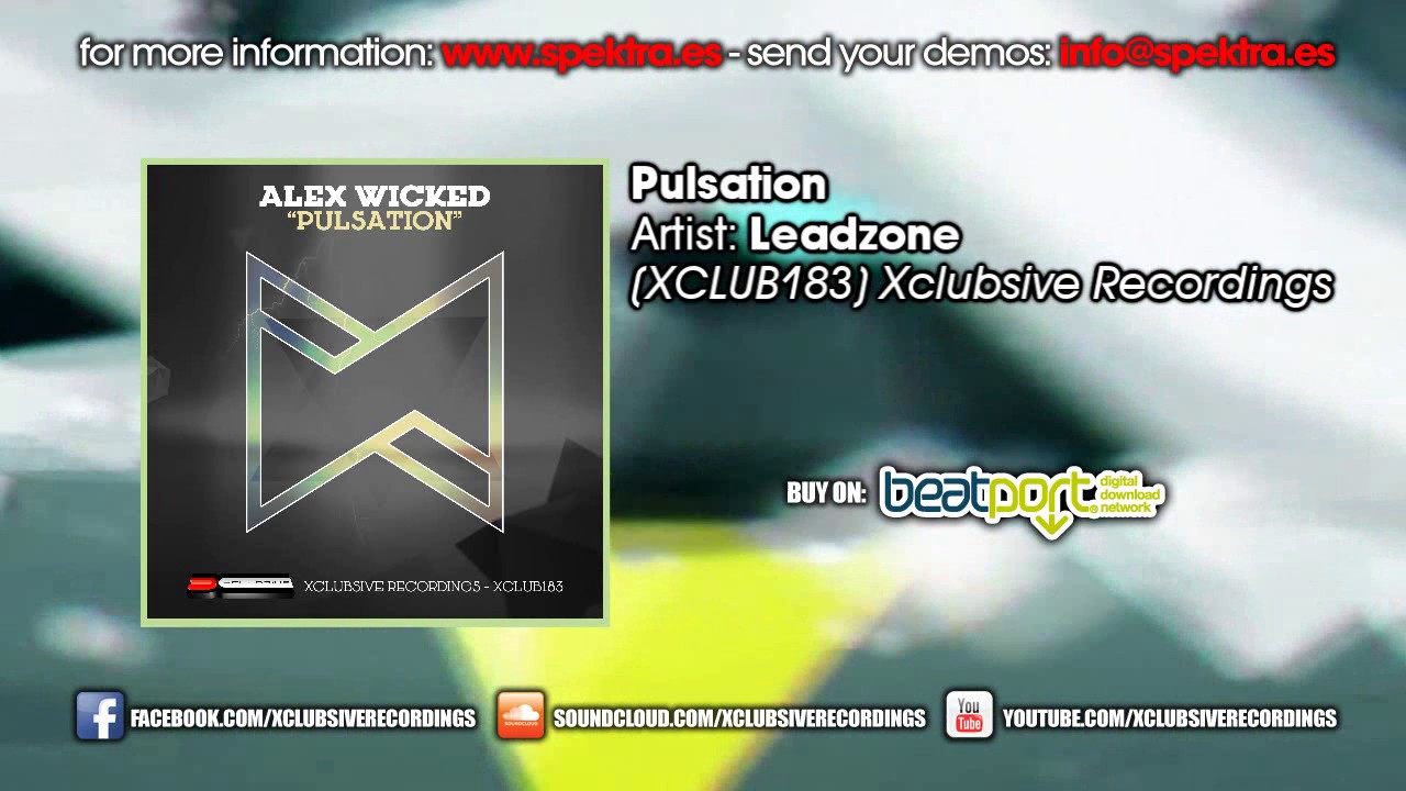Alex Wicked - Pulsation adlı videoyu YouTube'da izle Alex Wicked - Pulsation adlı videoyu YouTube'da izle