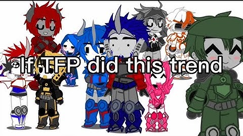 If TFP characters did this trend || Transformers Prime || Gacha Club meme