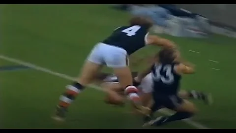 Tony Lockett knocks out Matthew Hogg AFL Fight/Mel...