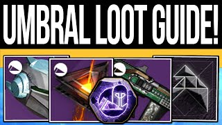 Destiny 2 | UMBRAL LOOT GUIDE! Focused ENGRAM, Easy Rank-Ups, Heroic Contact Event & Dungeon Loot!